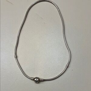 Pandora Silver Snake Chain Necklace